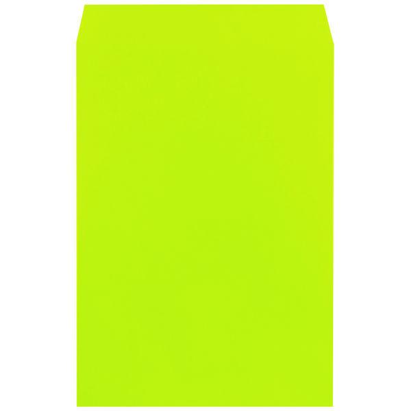 ムトウユニパック カラー封筒 角1 グリーン 100g/m2 1箱（500枚）（直送品）