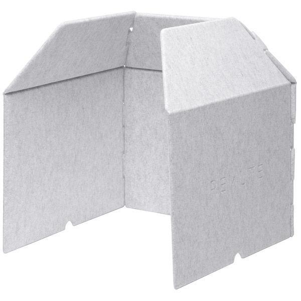 【軒先渡し】リス REMUTE デスクブース 幅685×奥行685×高さ705mm ライトグレー GTEC143 1台（直送品）