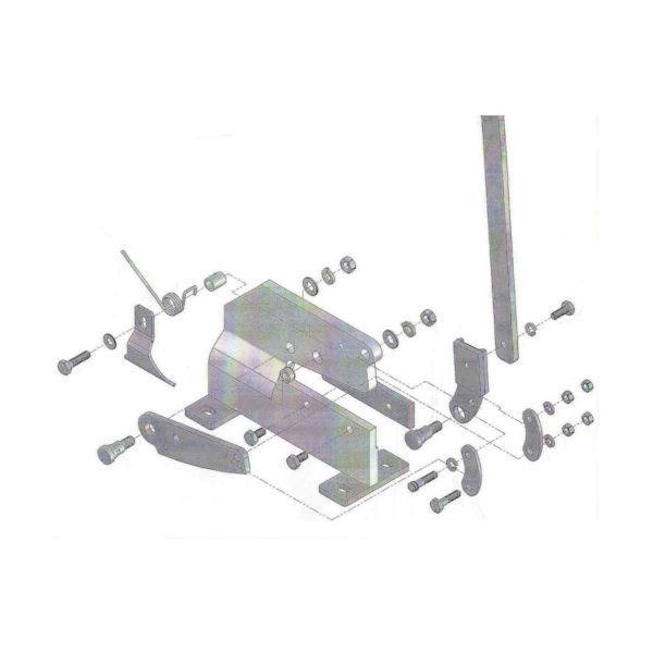 トラスコ中山 TRUSCO Pー2用六角ナットNO.16 P2016 1個 450-7584（直送品）