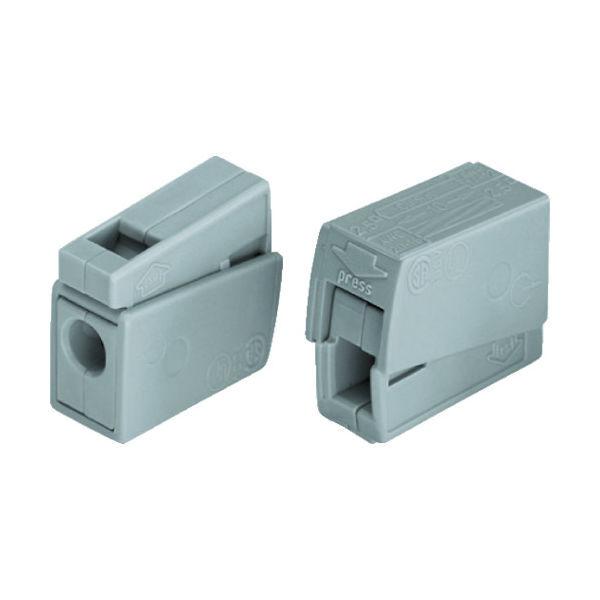 ワゴジャパン WAGO ワゴ LCー1 ライティングコネクタ グレー 100個入 1箱(100個) 471-7350（直送品）