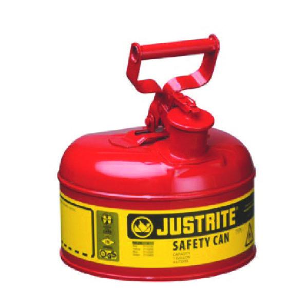 JUSTRITE ジャストライト 正規逆輸入品 セーフティ缶 タイプ1 1ガロン ギフ_包装 472-1764 直送品 J7110100 1個