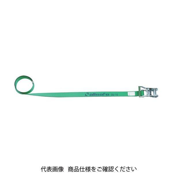 オールセーフ allsafe ベルト荷締機 ラチェット式ラウンドタイプ(中荷重) R3R5 1台(1個) 479-5059（直送品）