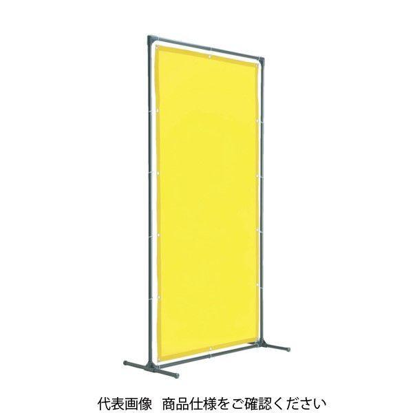 トラスコ中山 TRUSCO 溶接遮光フェンス 1015型単体 固定足 深緑 YF1015K-DG 1台 487-5559（直送品） 21,671円