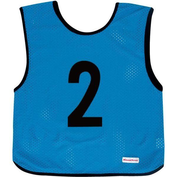 ミカサ(MIKASA) ゲームジャケット ジュニアサイズ ブルー GJJ2B 2個（直送品）
