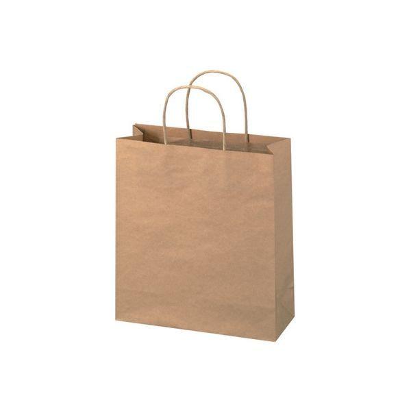 ジョインテックス 手提袋 丸紐 茶 小 50枚 B287J-B 1セット(5パック)（直送品）