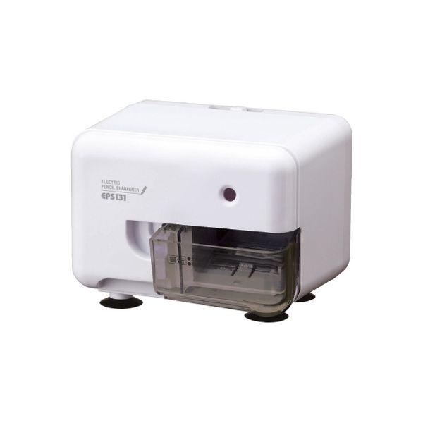 アスカ 電動シャープナー芯先調整付き ホワイト3台 EPS131W 1箱（直送品） 16,353円