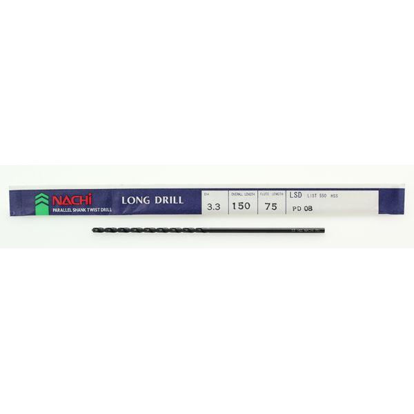 不二越　ストレートシャンクロングドリル　LSD8.4-200　1セット（5本）　（直送品）