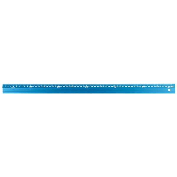 シンワ測定 アルミ直尺 アル助 シャイニングブルー 60cm 65434 1箱（20本入）（直送品）