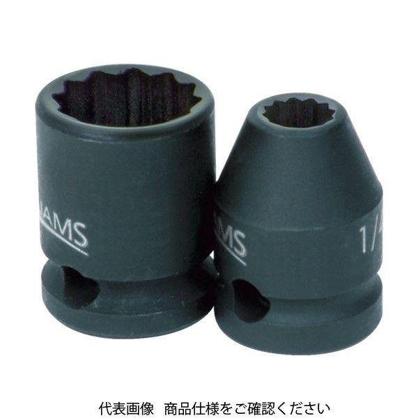 スナップオン・ツールズ WILLIAMS 3/8ドライブ ソケット 12角 15mm インパクト JHW36615 1個 757-6650（直送品）