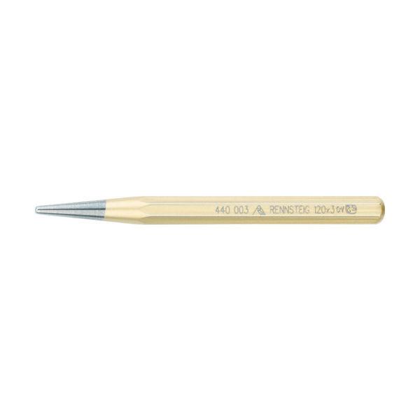 RENNSTEIG テーパーポンチ 120mm 先端径4mm 441-004-0 1本 766-3277（直送品）