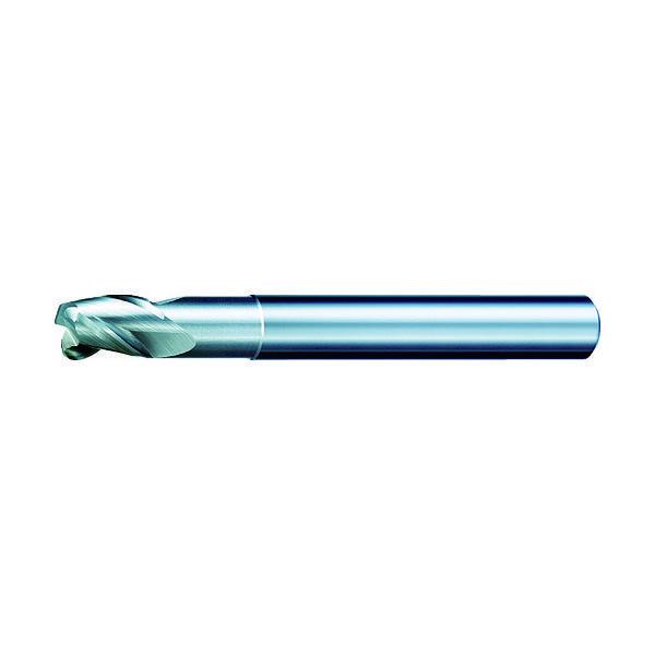 三菱マテリアル 三菱K 3枚刃アルミ加工用 超硬スクエアエンドミルショット刃長(S)12mm C3SARBD1200N0300R100 1本（直送品） 18,813円