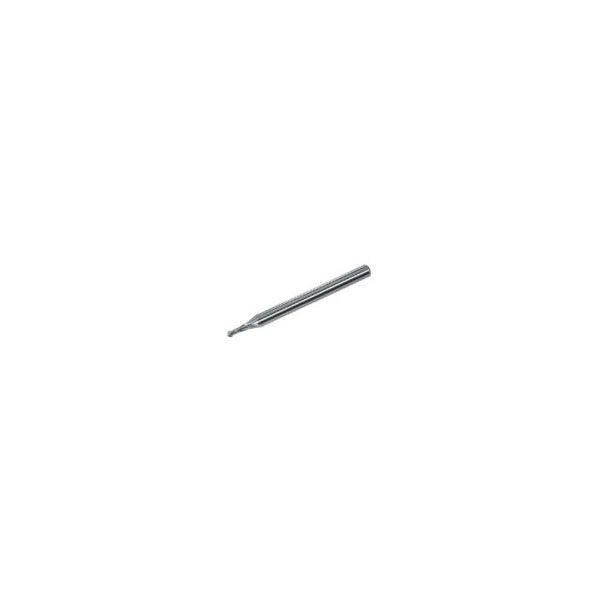 三菱K 2枚刃CRNコーティング銅電極加工用 超硬ボールエンドミルミディアム刃長(M)3mm CRN2MBR0150S06 1本（直送品）