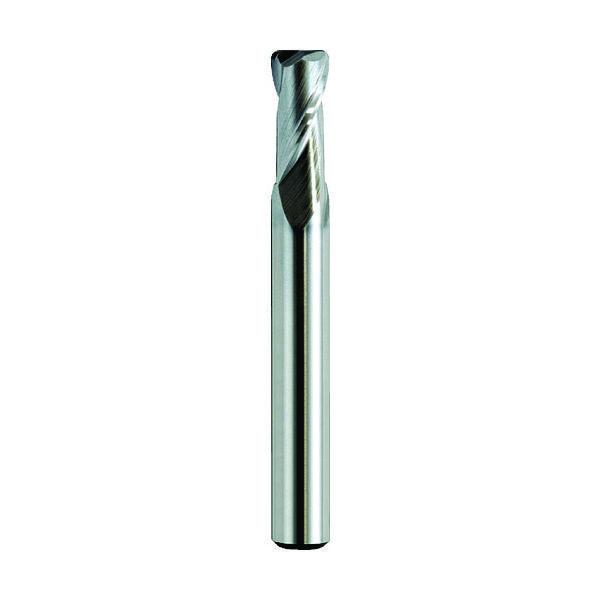 三菱K 2枚刃CRNコーティング銅電極加工用 超硬ラジアスエンドミルミディアム刃長(M)6mm CRN2MRBD0600R020 1個（直送品）