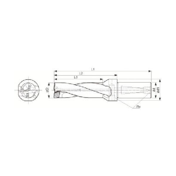 京セラ ドリル用ホルダ S25-DRZ1957-06 1本 142-3282（直送品） 53,795円