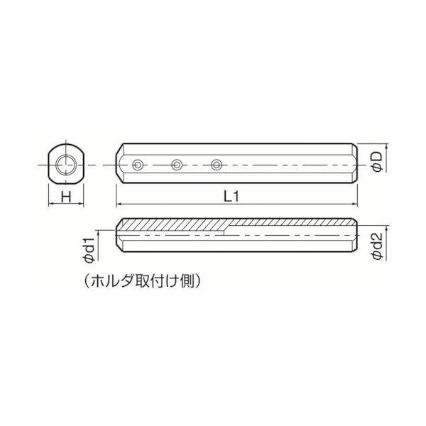 京セラ 内径加工用ホルダ SH0516-100 1本 142-7504（直送品） 8,061円