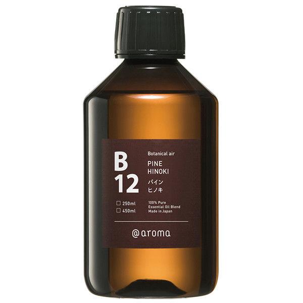 @aroma（アットアロマ）アロマオイル ボタニカルエアー B12 パインヒノキ 1本 250mL　（直送品）