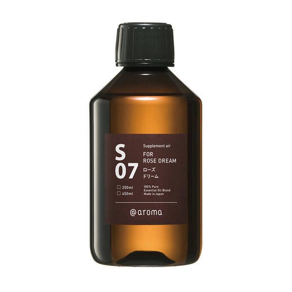 @aroma（アットアロマ）アロマオイル サプリメントエアー S07 ローズドリーム 1本 250mL　（直送品）