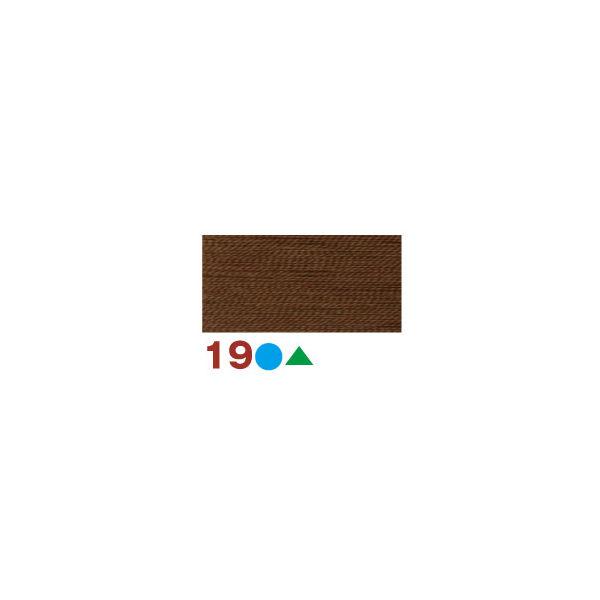 タイヤー 【絹手縫い糸】 9号 40m col.19 FK21-19 1箱(30個入)（直送品） 【3m】