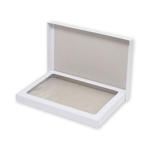 シモジマ DX白無地箱 H-14N バスタオル用 006817001 1セット（10枚入×10）（直送品） 24,245円