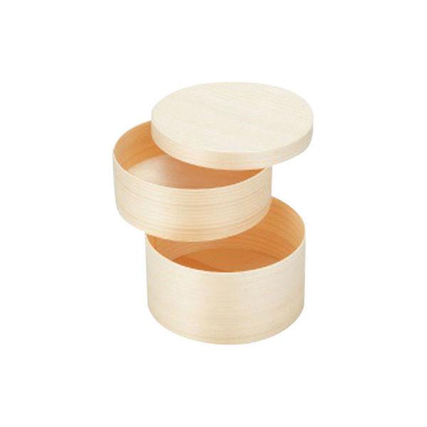 アサヒグリーン 経木ワッパ 2段 丸12 5644 1箱(5個×20袋入)（直送品） 36,080円