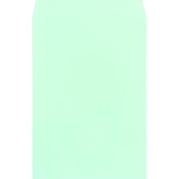 ムトウユニパック 角1 カラー封筒 NTグリーン 100 11180610 1箱(500枚入)（直送品）