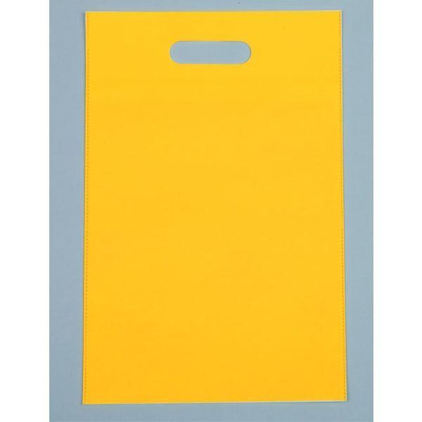 不織布小判抜きバッグ イエロー SW2843-24 1セット（1000枚）（直送品）