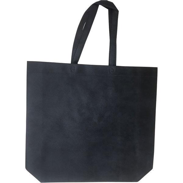 不織布特大バッグ ブラック SW504612-40 1セット（150枚）（直送品） 17,325円