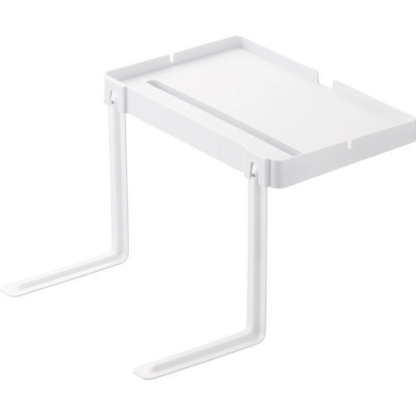 サイドテーブル スマホ・タブレットスタンド 4.0〜11インチ 2段階高さ調整 TB-DSCHBEDWH エレコム 1個（直送品）
