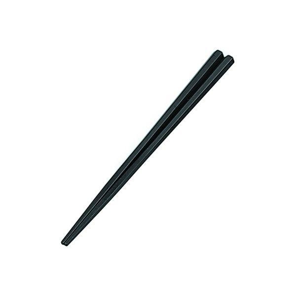 マイン SPS箸 六角先四角 黒 C11176 1セット（1000膳）（直送品）