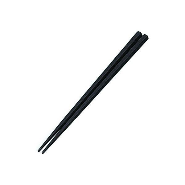 マイン SPS箸 六角 黒 C10961 1セット（1000膳）（直送品）