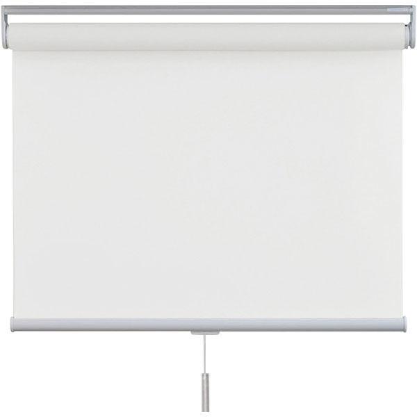 ニチベイ ポポラ2 ロールスクリーン 幅1380×高さ1200mm ホワイト PRS-O 1枚（直送品）