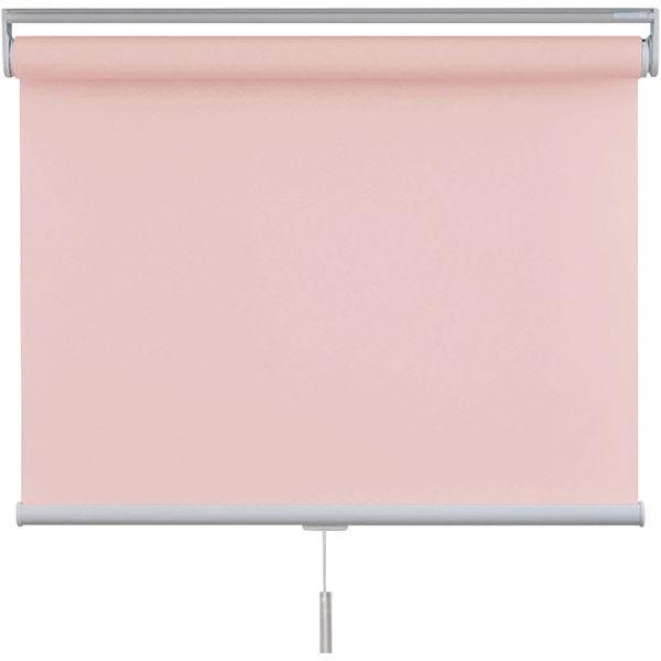 ニチベイ ポポラ2 ロールスクリーン 幅1600×高さ1200mm シーシェルピンク PRS-O 1枚（直送品）