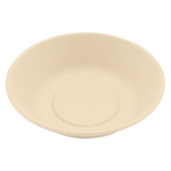 大黒工業 未晒しバガス ボウル φ19cm 680ml(1ケース) 3290065 1ケース(600個入)（直送品）