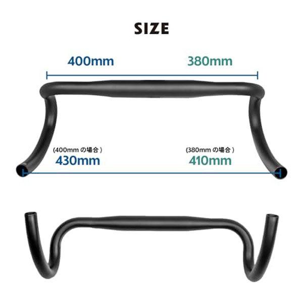 LOHACO - GORIX SENBA 31.8mm ドロップハンドル 400mm 18957 1個（直送品）