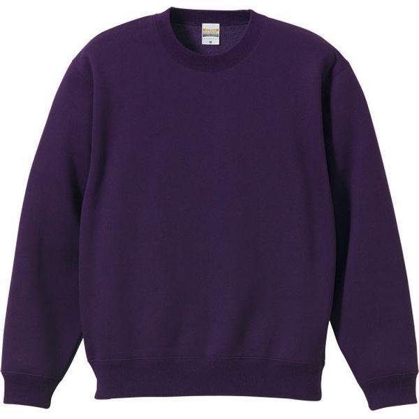 キャブ 10.0オンス CVCクルーネックスウェット(アダルト) L パープル 592801 1セット(2入)(直送品)