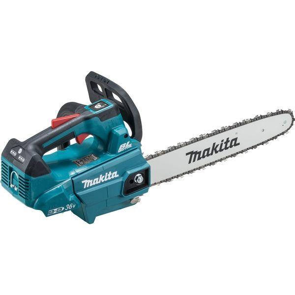 makita チェーンソー LOHACO - マキタ 充電式チェンソー(青)MUC356DZF 18V×2本 本体のみ 1台