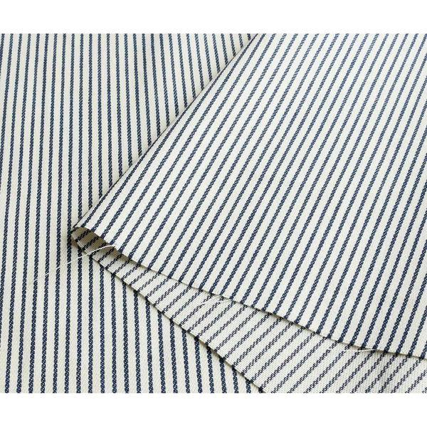 110cm幅×10m切売カット 2A白/紺 ICH1015-2A ICH1015-2A-10M（直送品） 【巻】