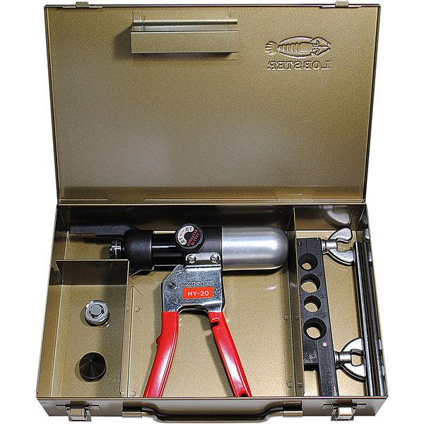 エビ 手動油圧式つば出し工具 TTH-20 TTH20 1セット ロブテックス（直送品） 37,616円