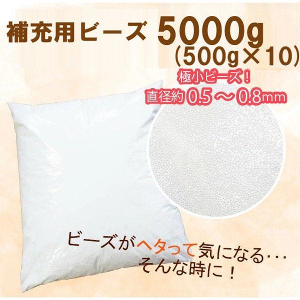 10セット 補充用ビーズ 5000g ビーズクッション 詰め替え 中材 小ビーズ（直送品） 11,155円