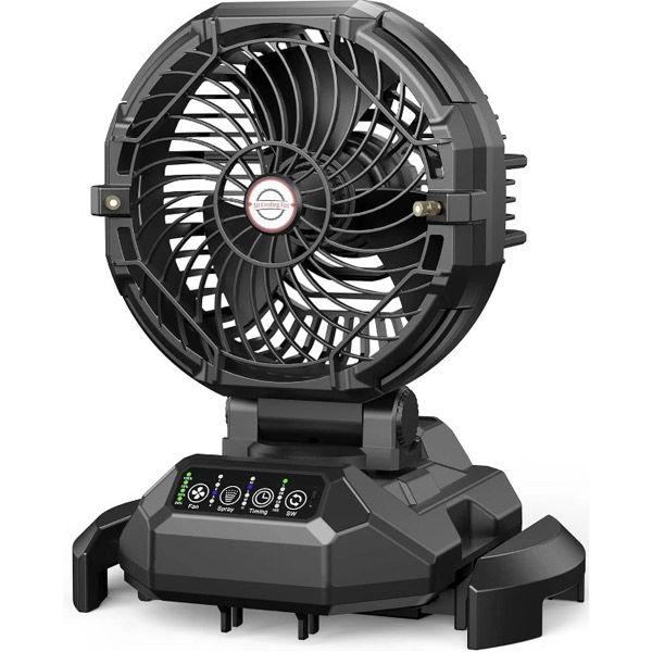 LOHACO - ダークホース 充電式ミストファン DH-BMF 1台（直送品）