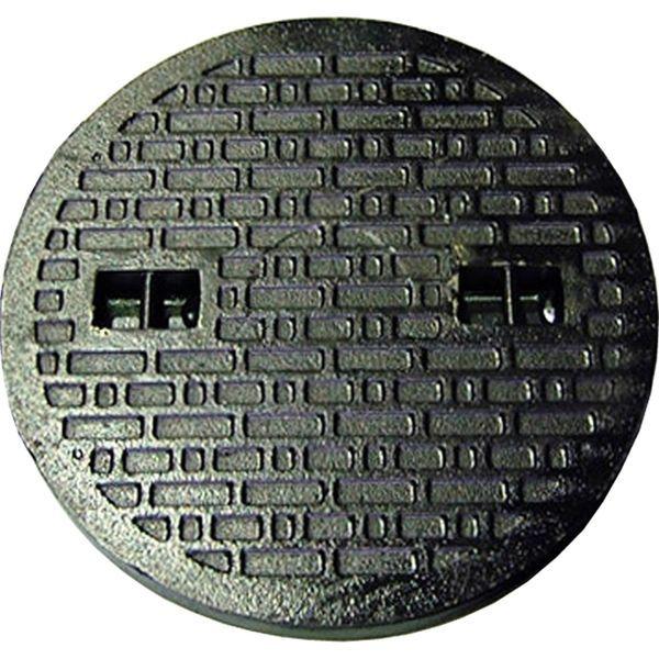 法山本店 鋳鉄製 6t荷重用マンホール 蓋のみ 350 MK-6-350（直送品） 18,049円