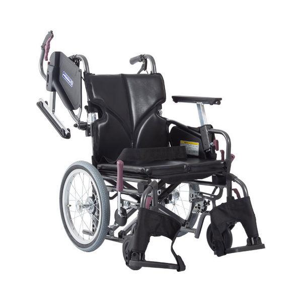 カワムラサイクル モダンC No.88_エコブラック KMD-C16-38-SSL 介助式 【車いす】介援隊カタログ W2217（直送品） 50,747円