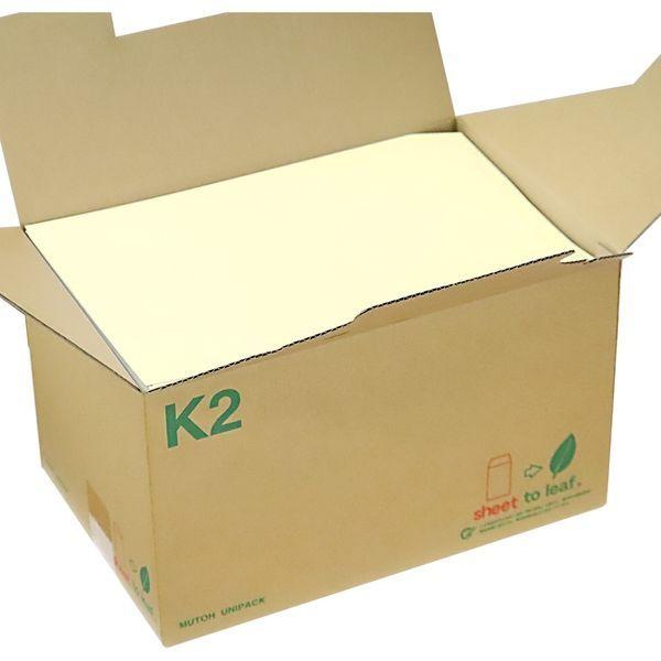 ムトウユニパック 角2 NTウスクリーム 100 サイド 11171624 1箱(500枚)（直送品）