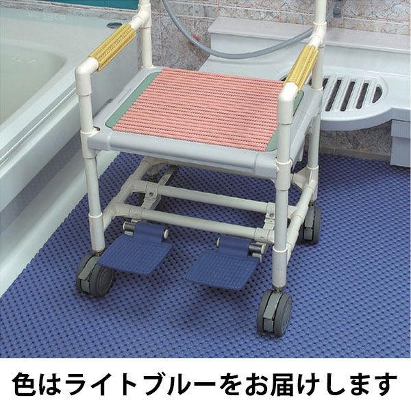 学研教育みらい バイオクッションP　2m×10.0m　ライトブルー 1枚　【入浴用品】介援隊カタログ S0147（直送品）