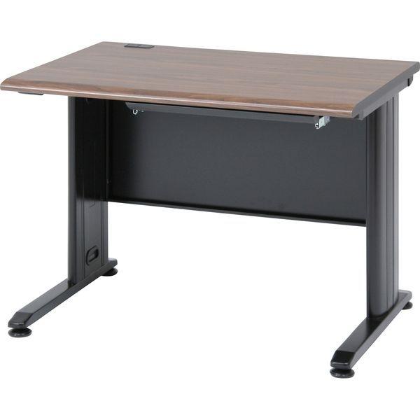 【新品・送料無料】平机１００幅　ＫＨ１００ LOHACO - 不二貿易 平机 #KH100 幅1000×奥行700×高さ700mm ブラウン