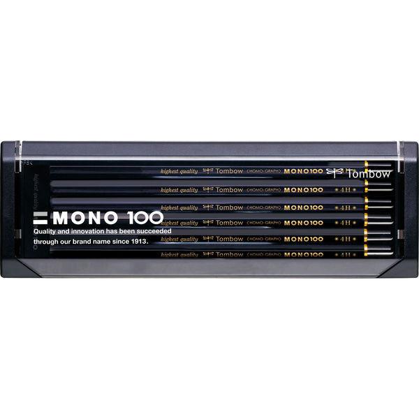 トンボ鉛筆 鉛筆 MONO-100 MONO-1004H 1セット 直送品 現金特価 日本産 12本入