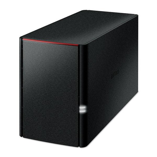 NAS（ネットワークハードディスク）4TB 2ドライブ リンクステーション HDD LS220DN0402B 1台 バッファロー（直送品）