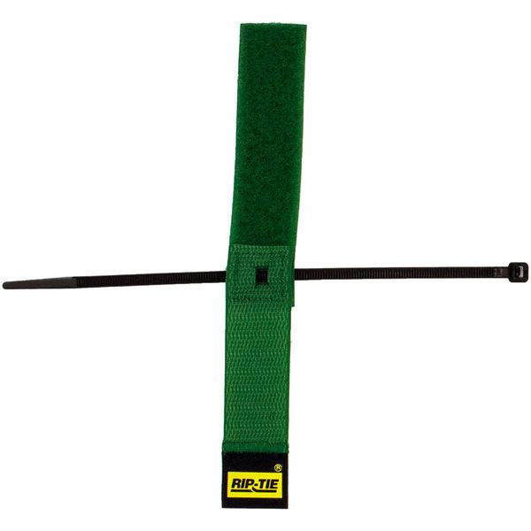 RIP-TIE（リップタイ） ケーブルハンガー 25.4mmX228.6mm 100本入 緑 S-09-100-GN 1袋(100本)（直送品）