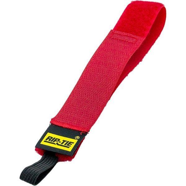 RIP-TIE（リップタイ） ケーブルラップ ゴムひも 25.4mmX304.8mm 100本入 赤 HE-12-100-RD（直送品） 32,096円