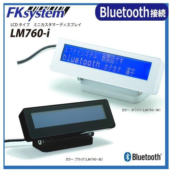 エフケイシステム LM760ーiB カスタマーディスプレイ 1台（直送品） 25,641円